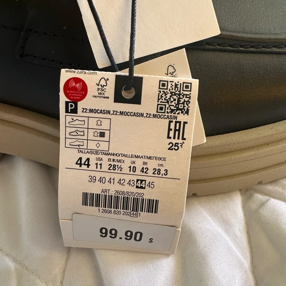 Men’s Zara loafers
